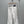 CD 25 Belt Decorated Double Pocket Jeans White Cotton 209950