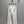CD 25 Waistband Denim Pants White Cotton 217806