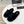 CC Slippers Black Fleece