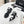 CC 26s Floral Sandal 7.5cm Black Sheepskin 867464