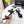 CC 26s Floral Sandal 5cm Black Sheepskin 867473