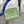 CD Logo Caro 11cm Compact Wallet Shiny Green Calfskin
