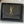 YSL Tri-fold Wallet Black Silver Cowhide 242758