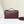 LP Extra Bag 19cm Ostrich Pattern Burgundy Calfskin Silver Hardware