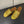 alaia mule gold metalic vienne lambskin