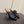knot mule 95 black lambskin