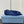 CUT-OUT BALLERINA FLAT IN NAVY BLUE SATIN ATTACHED BEAD BUCKLE