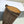 HM 25ss Kelly Buckle Riding Boots Dark Brown Suede 576118