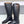 HM 25ss Kelly Buckle Riding Boots Black Cowhide 576121