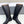 HM 25ss Kelly Buckle Riding Boots Black Cowhide 576121