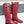 HM 25ss Kelly Buckle Riding Boots Red Cowhide 576124
