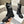 CD D-Major Ankle Boot In Black Mix White Tweed And Lambskin 107725