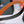 CC Pre 26s Belt 3.0cm Orange Sliver Calfskin 203379