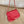 CC 26s Cue Ball Foldover Bag 23cm Red Lambskin