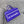 CC 1995 Bowling Duffle Bag 46cm Purple Lambskin