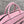 CC 1995 Bowling Duffle Bag 46cm Pink Lambskin