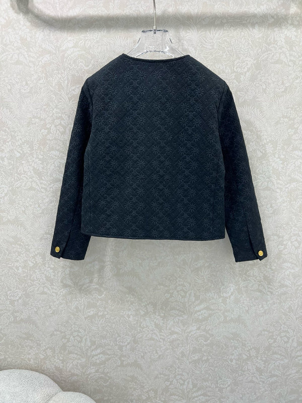 Celine 25 Jacquard Cotton Twill Jacket 292272