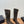 Chanel 25 Long Boot Brown Suede 465617