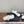 CC 26s Marry Jane Flat 2.5cm White Black Cowhide 632182
