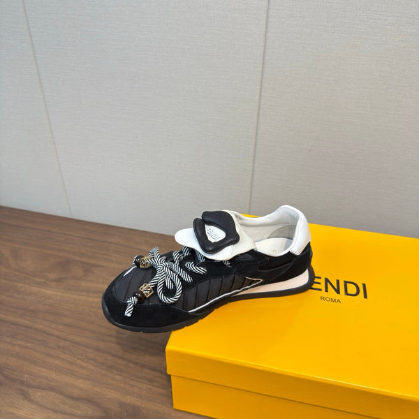 FF Wave Pulse Black Fabric Suede 836558
