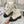 CC Combat Boots 50mm In Ivory White Mix Black Quilted Cowhide And Lambskin 944662