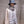 SCARF 200 CM IN BLACK MIX WHITE CASHMERE AND SILK 418334