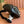 SMALL BELT BAG 29 IN BLACK CALFSKIN AND DARK GRAY MONOGRAM CANVAS