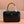 Miu Beau Top-Handle Bag 34cm Black Leather 239697