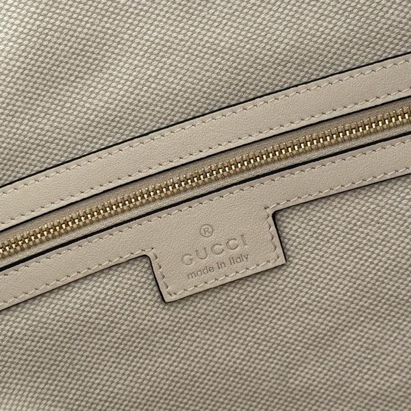 GG Beatrix Large Tote Bag Cream Smooth Leather GHW 272135