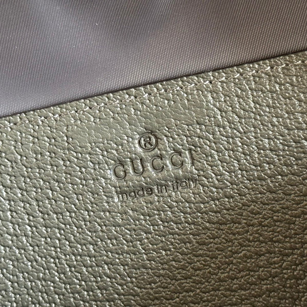 GG Ophidia Small Crossbody Bag Dusty Blue  GG Monogram Fabric 272073