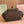 Miu Medium Corduroy Backpack Dark Brown Leather-Trim