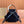 Miu Small Corduroy Backpack Navy Blue Leather-Trim