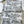 SCARF 220 CM IN WHITE MIX LIGHT GRAY MONOGRAM CASHMERE AND WOOL 413657