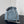 CRUSH SMALL TOTE BAG 26 IN BLUE WASHED DENIM SILVER HARDWARE