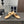 Alaila Criss Cross Ballet Flats In Beige Glossy Calfskin 996031