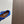 Alaila Criss Cross Ballet Flats In Blue Velvet 996045