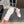 HIGH-TOP SNEAKERS IN WHITE MIX BABY PINK CALFSKIN