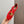 Alaia 2025 Criss Cross With Stud Ballet Flats Red Suede 293214