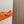 Alaia 2025 Criss Cross With Stud Ballet Flats Orange Suede 293215