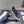 Chanel 25 Sneaker Blue White Black Suede Sheepskin 540286