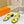 HM 26s Helia Sandal 70mm In Yellow Calfskin