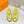 HM 26s Helia Sandal 70mm In Yellow Calfskin