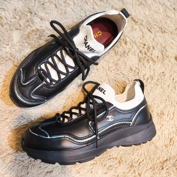 CC Métiers d’art 2026 Sneakers Black Lambskin 941009