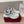 Valentino Sneaker 50mm In White Mix Grey Blue Mesh Fabric And Cowhide  814274