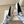 KNIFE CHEMISE HIGH PUMPS IN WHITE COTTON AND CALFSKIN