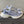 UNDER ARMOUR 3XL KNIT SNEAKER IN LIGHT GRAY WHITE AND BLACK POLYESTER