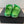 DAD SANDAL IN EMERALD GREEN SHEEPSKIN MULE