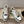 FORTY2 SNEAKERS WITH BLACK STAR WHITE CALFSKIN AND GREY SUEDE UPPER