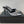 SL Babylone Sandal Heeled 10cm Grey Patent Calfskin