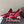DC 25 Toe Bow High Heel Shoes 100mm Red Silk And Sheepskin 381610